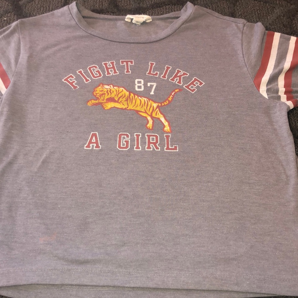 Fight like a girl Aeropostale shirt